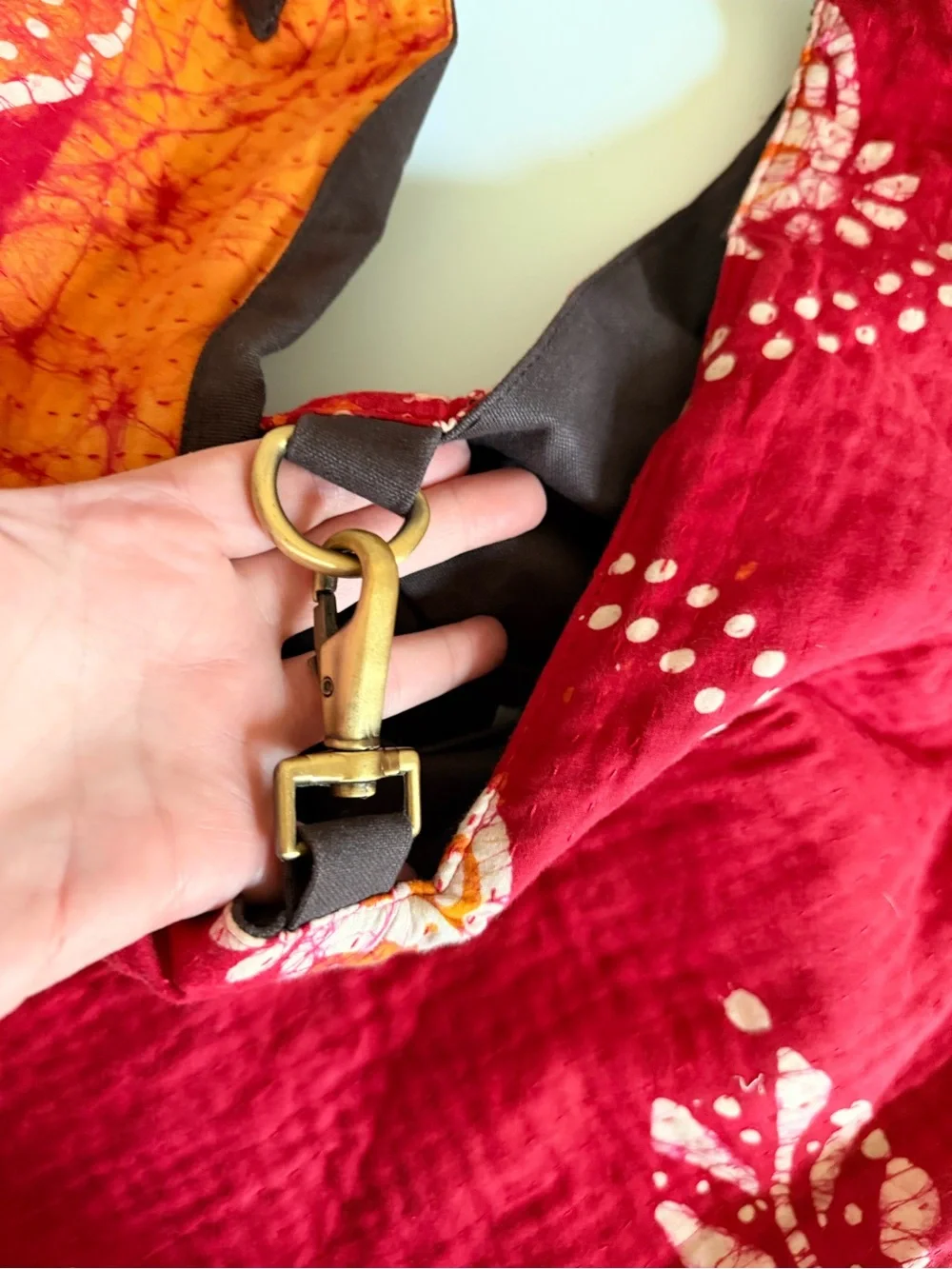 Handcrafted Cotton Hobo Bag